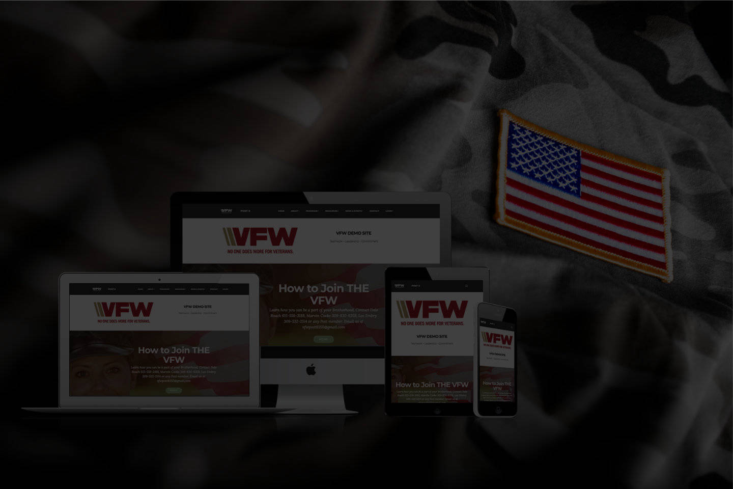 VFW WEBSITE SOLUTION PROGRAM
